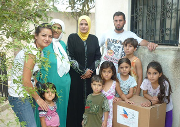 Réfugiés Syriens au Liban en août 2012